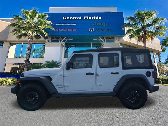 used 2021 Jeep Wrangler Unlimited car, priced at $29,749