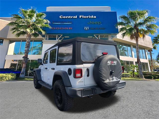 used 2021 Jeep Wrangler Unlimited car, priced at $29,749