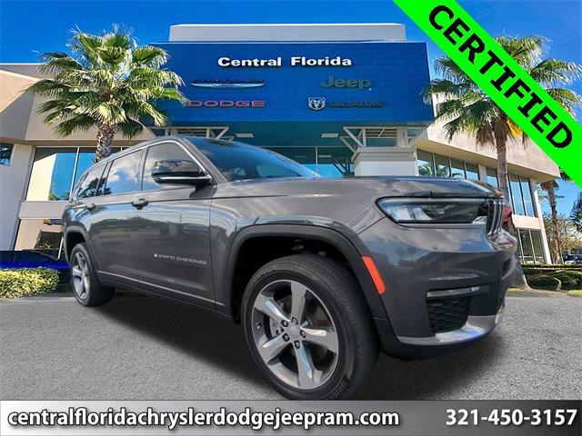 used 2021 Jeep Grand Cherokee L car, priced at $25,999