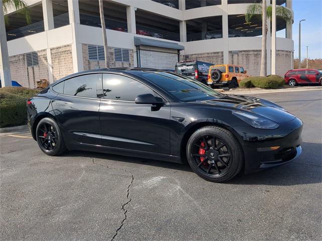 used 2021 Tesla Model 3 car, priced at $19,499