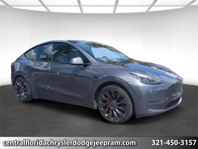 used 2022 Tesla Model Y car, priced at $31,499