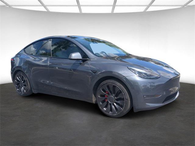 used 2022 Tesla Model Y car, priced at $31,499