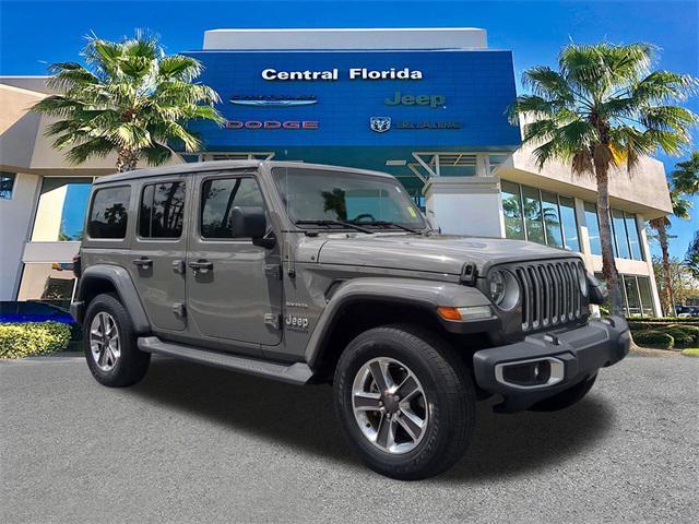 used 2021 Jeep Wrangler Unlimited car, priced at $34,499