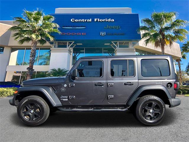 used 2020 Jeep Wrangler Unlimited car, priced at $24,749