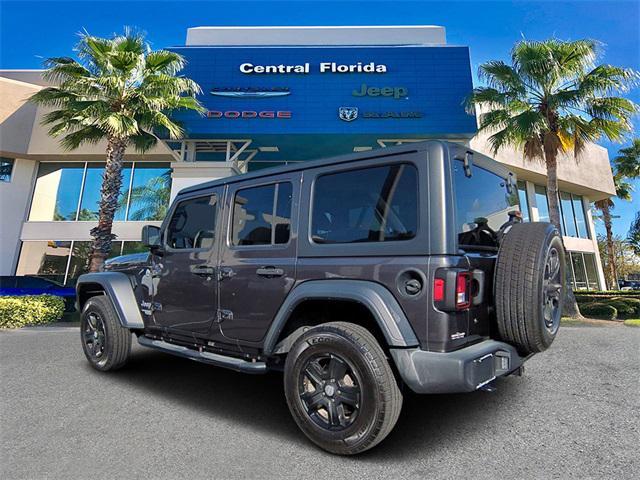 used 2020 Jeep Wrangler Unlimited car, priced at $24,749