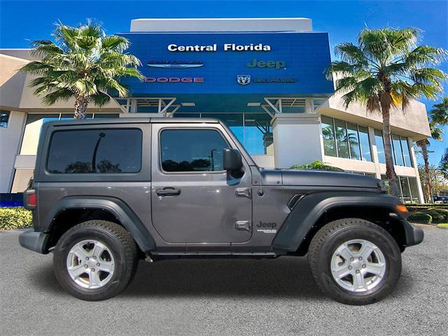 used 2021 Jeep Wrangler car, priced at $24,749