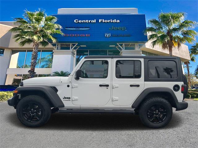 used 2021 Jeep Wrangler Unlimited car, priced at $29,999