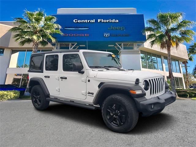 used 2021 Jeep Wrangler Unlimited car, priced at $29,999