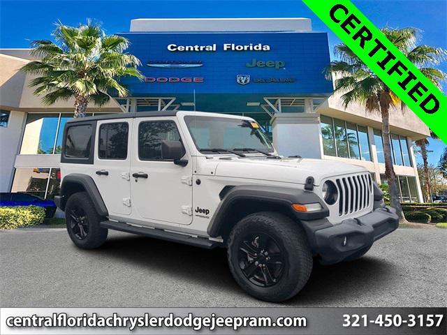 used 2021 Jeep Wrangler Unlimited car, priced at $29,999