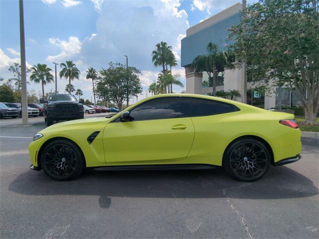 used 2023 BMW M4 car, priced at $72,249