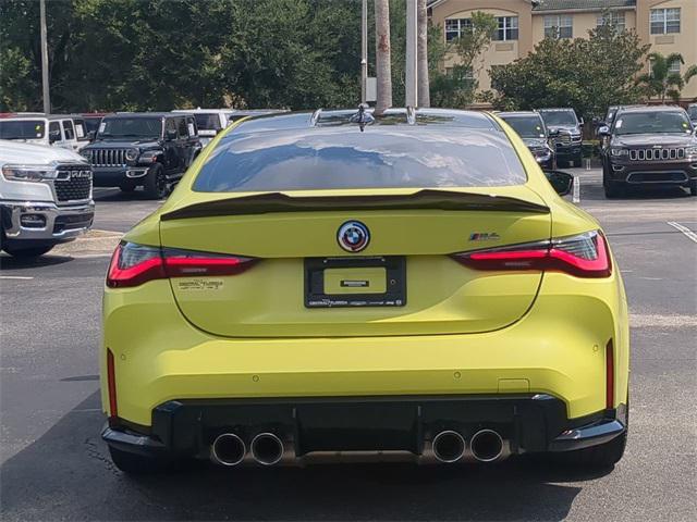 used 2023 BMW M4 car, priced at $72,249