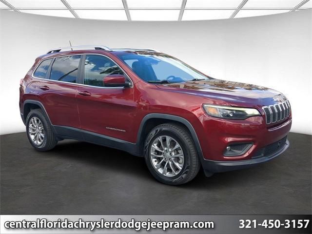 used 2021 Jeep Cherokee car, priced at $18,249