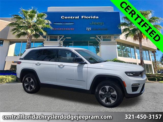 used 2023 Jeep Grand Cherokee 4xe car, priced at $30,999