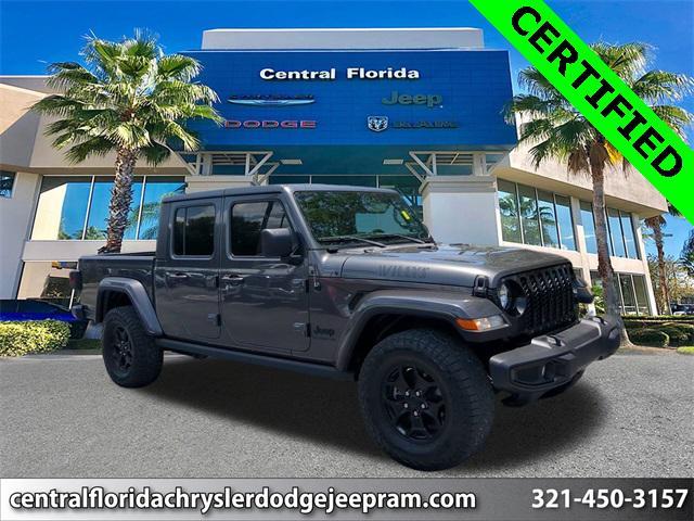 used 2021 Jeep Gladiator car, priced at $30,749