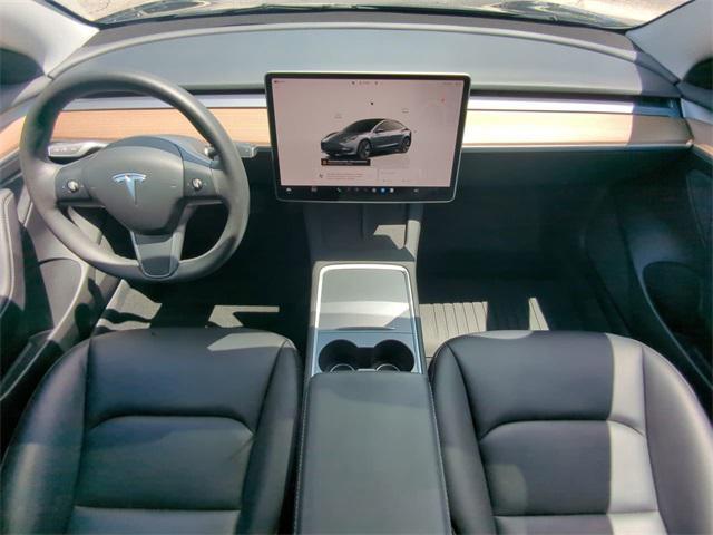 used 2023 Tesla Model 3 car, priced at $27,749