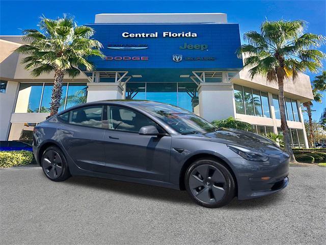 used 2023 Tesla Model 3 car, priced at $27,749