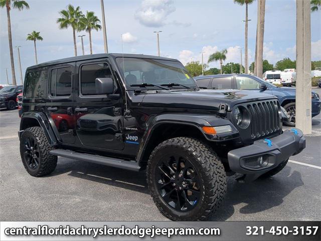 used 2023 Jeep Wrangler 4xe car, priced at $35,999