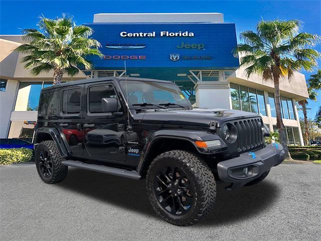 used 2023 Jeep Wrangler 4xe car, priced at $35,999