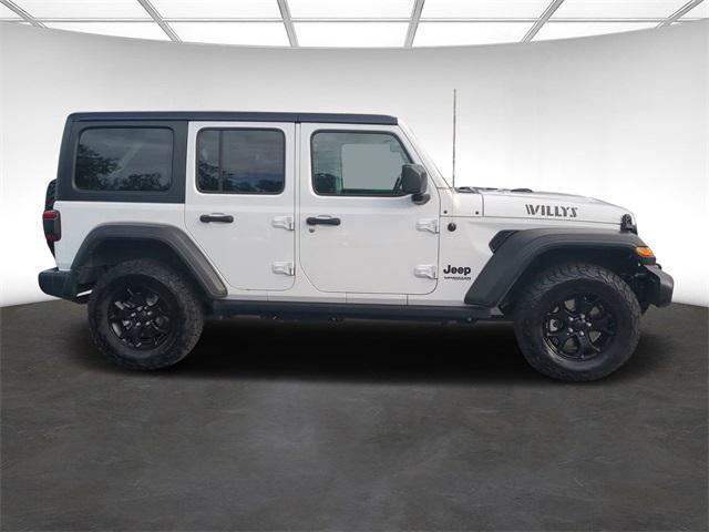 used 2021 Jeep Wrangler car, priced at $29,591