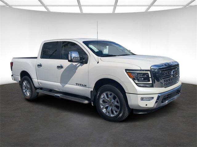 used 2021 Nissan Titan car, priced at $34,499