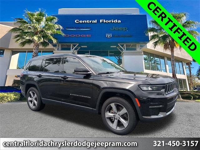 used 2021 Jeep Grand Cherokee L car, priced at $26,499