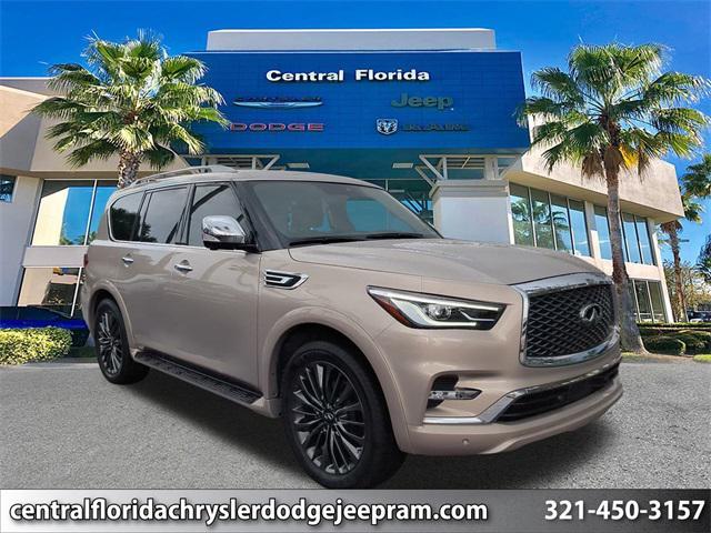 used 2023 INFINITI QX80 car, priced at $51,749