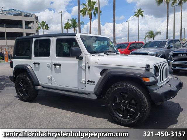 used 2021 Jeep Wrangler Unlimited car, priced at $32,499