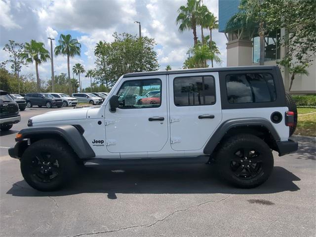 used 2021 Jeep Wrangler Unlimited car, priced at $32,499