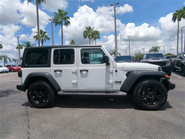 used 2021 Jeep Wrangler Unlimited car, priced at $32,499