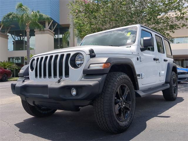 used 2021 Jeep Wrangler Unlimited car, priced at $32,499