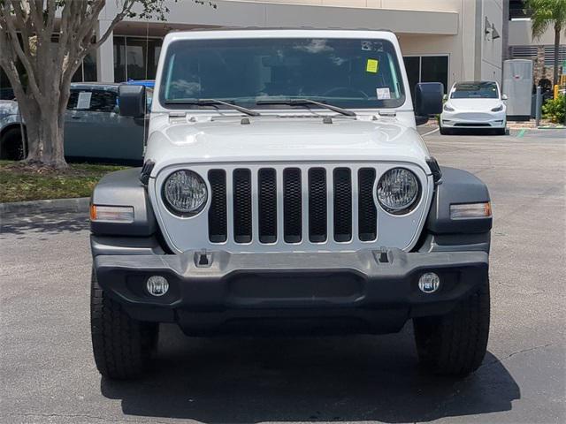 used 2021 Jeep Wrangler Unlimited car, priced at $32,499