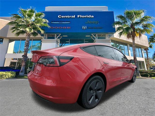 used 2023 Tesla Model 3 car, priced at $29,999