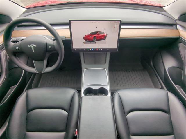 used 2023 Tesla Model 3 car, priced at $29,999
