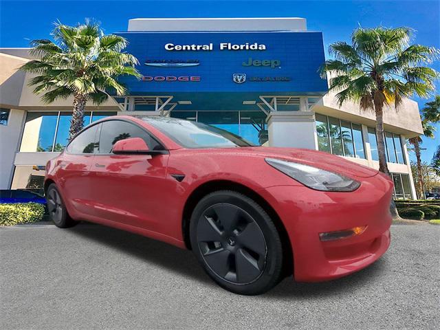 used 2023 Tesla Model 3 car, priced at $29,999