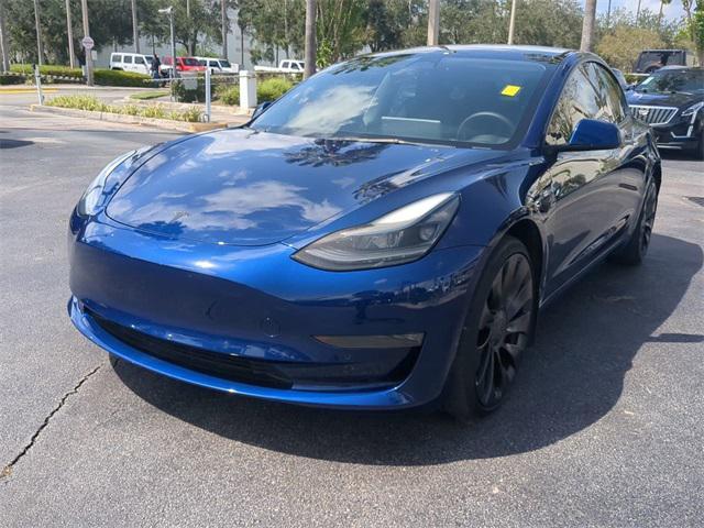 used 2022 Tesla Model 3 car, priced at $32,500