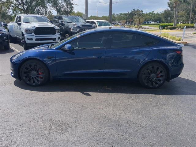 used 2022 Tesla Model 3 car, priced at $32,500