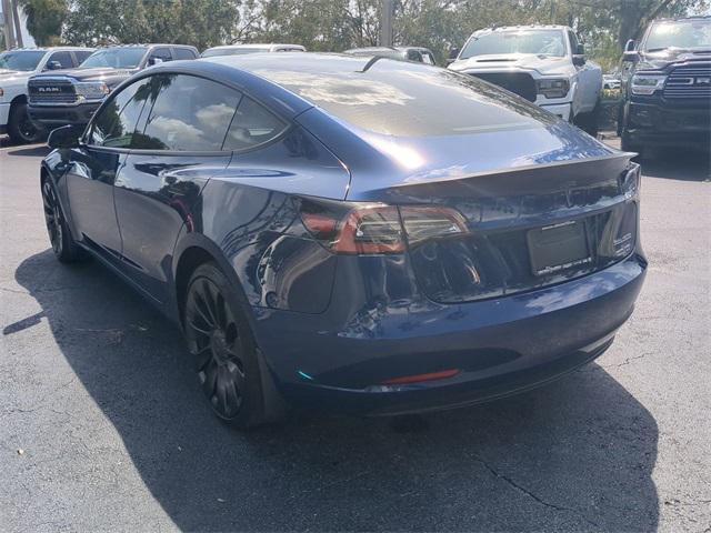 used 2022 Tesla Model 3 car, priced at $32,500