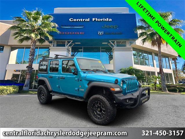 used 2020 Jeep Wrangler Unlimited car, priced at $27,999