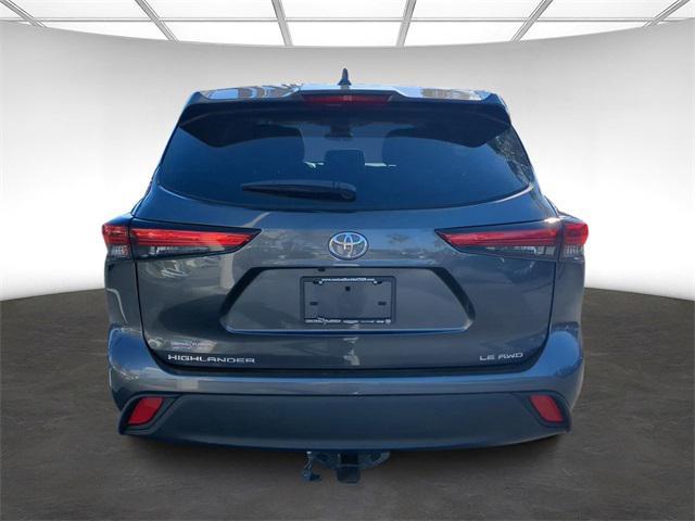 used 2021 Toyota Highlander car, priced at $29,498