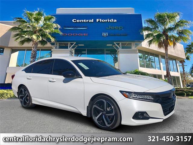 used 2022 Honda Accord car, priced at $23,499