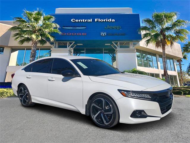 used 2022 Honda Accord car, priced at $23,499