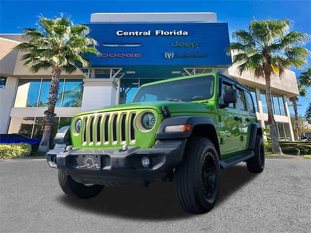 used 2019 Jeep Wrangler Unlimited car, priced at $27,499