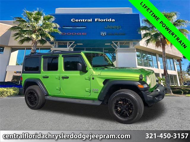 used 2019 Jeep Wrangler Unlimited car, priced at $27,499