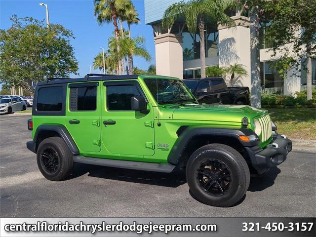 used 2019 Jeep Wrangler Unlimited car, priced at $27,999