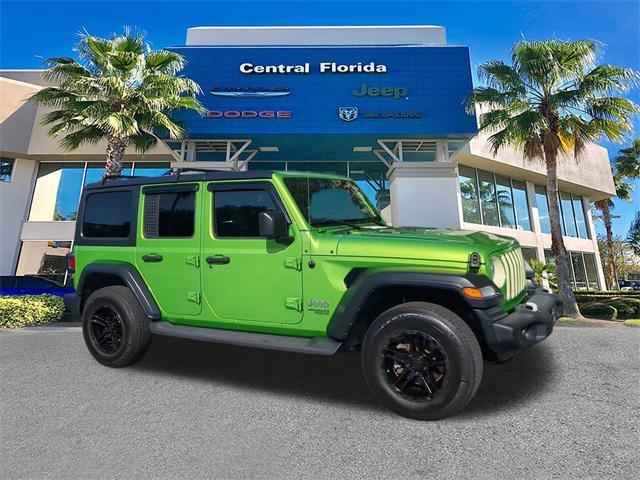 used 2019 Jeep Wrangler Unlimited car, priced at $27,499