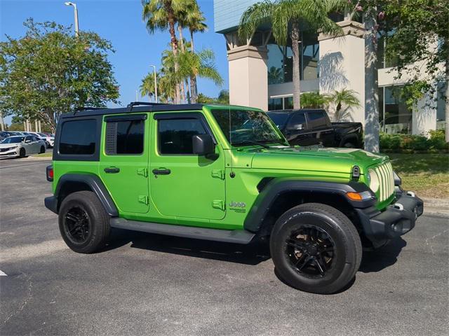 used 2019 Jeep Wrangler Unlimited car, priced at $27,999