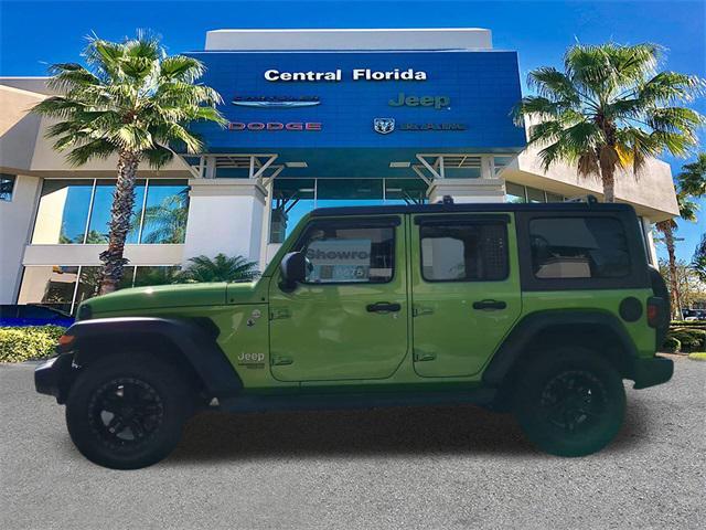 used 2019 Jeep Wrangler Unlimited car, priced at $27,499