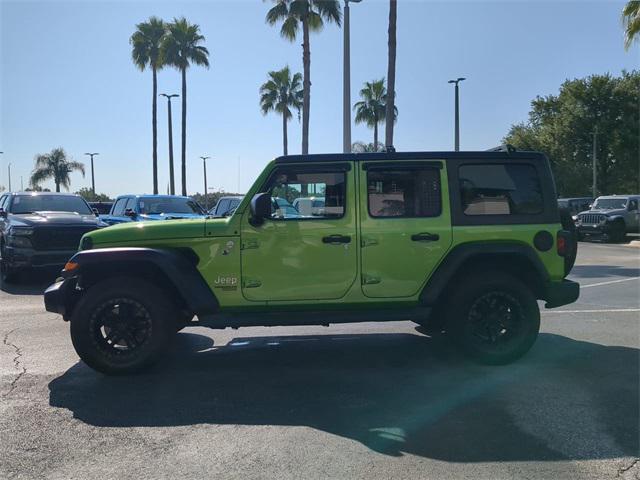 used 2019 Jeep Wrangler Unlimited car, priced at $27,999