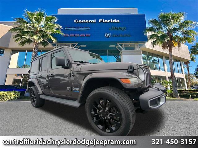 used 2021 Jeep Wrangler Unlimited 4xe car, priced at $30,749