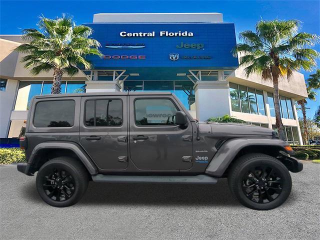 used 2021 Jeep Wrangler Unlimited 4xe car, priced at $30,749